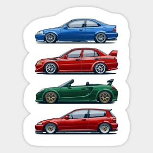 JDM legends Sticker